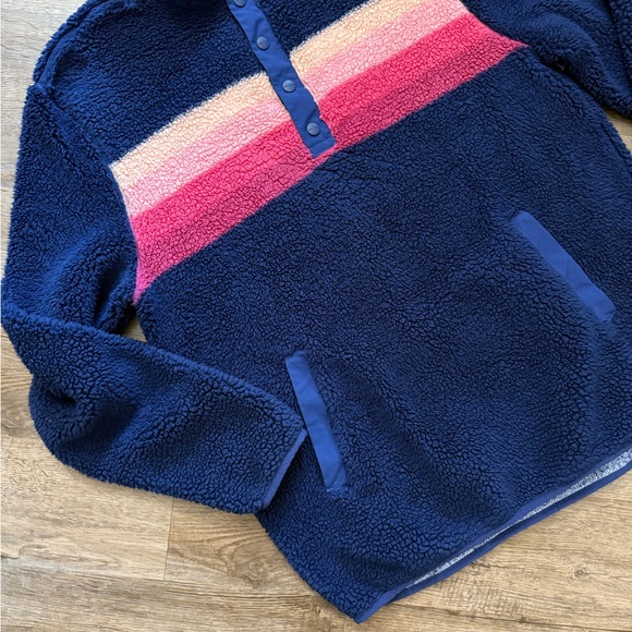 Chubbies • Sherpa Fleece 1/2 Snap Pullover Sweater - Picture 2 of 11